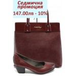 Дамски комплект Jana 8-22404-25 и СБ 1122 бордо Дамски комплект Jana 8-22404-25 и СБ 1122 бордо