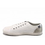 Юношески спортни обувки с мемори пяна S.Oliver 5-23631-20 бял | Немски равни обувки | MES.BG