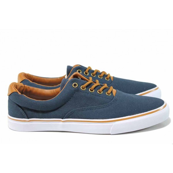 Мъжки спортни обувки АБ 03-19 т.син | Мъжки ежедневни обувки | MES.BG