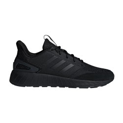 Черни мъжки маратонки, текстил, класически, еластично ходило / Adidas Questarstrike G25771 / MES.BG