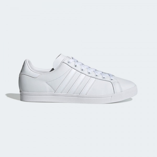 Бели изчистени кецове, естествена кожа, ежедневни / Adidas Coast Star EE8903 / MES.BG