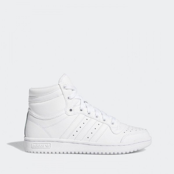 Юношески високи кецове, естествена кожа, класически, ежедневни / Adidas TOP TEN J FW4997 / MES.BG