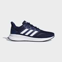 Гъвкави, леки мъжки маратонки, естествена кожа и текстил / Adidas RUNFALCON F36201 / MES.BG