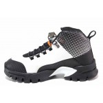 Анатомични немски боти, спортни, GORE-TEX мембрана, гъвкави, противоплъзгащо ходило, грайфер / Tamaris 1-25254-39 бял-черен / MES.BG