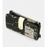 Дамско портмоне с RFID защита, абстрактни форми и флуоресцентни акценти / Anekke 40879-907 / MES.BG Дамско портмоне с RFID защита, абстрактни форми и флуоресцентни акценти / Anekke 40879-907 / MES.BG