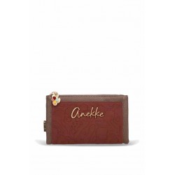 Стилно дамско портмоне, еко-кожа, изчистен дизайн, серия Blossom, RFID защита / Anekke 43719-907 / MES.BG