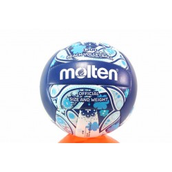 Волейболна топка за плажа, еко-кожа, размер 5, машинно шита / Molten V5B1300 / MES.BG